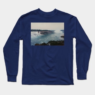 Niagara falls and the Niagara river Long Sleeve T-Shirt